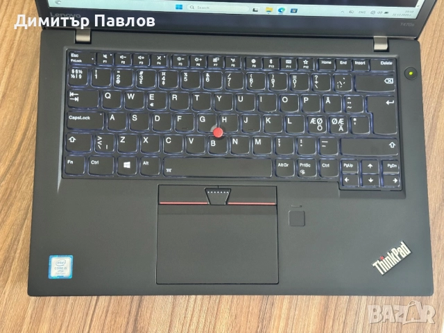 Lenovo ThinkPad T470s / i5-7300u / 8GB / 256GB / FHD IPS, снимка 2 - Лаптопи за дома - 52872308