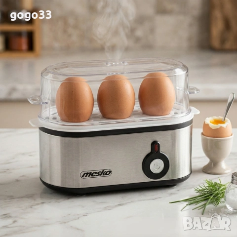 Електрически уред за варене на яйца MESKO MS 4485 – до 3 яйца 
