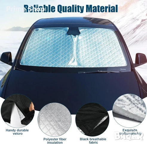 Термо сенник за предно стъкло за Peugeot 3008 (2008-2016), снимка 3 - Аксесоари и консумативи - 53470331