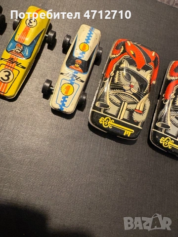 Стари Ретро Руски ламаринени колички, снимка 6 - Колекции - 53990298