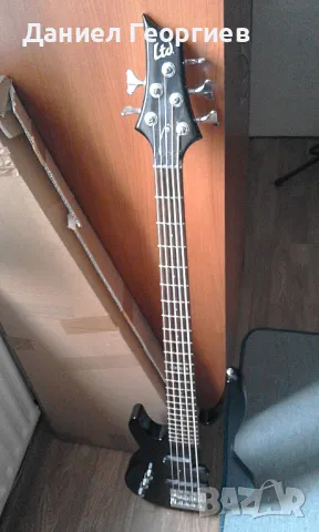 ESP LTD B-55, 5-струнен бас за лява ръка , снимка 9 - Китари - 49717807