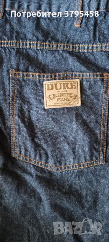 Мъжки дънки DUKE талия 150 см нови, снимка 2 - Спортни дрехи, екипи - 45898400