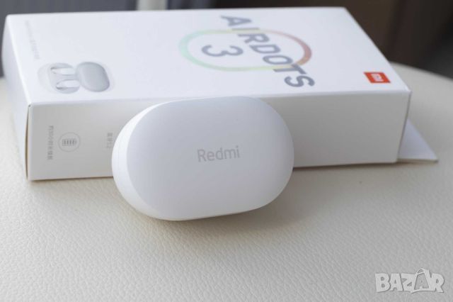 Безжични слушалки Xiaomi Redmi AirDots 3 Pro, 43 mAh, 30 ч, Бели, снимка 2 - Безжични слушалки - 45873464