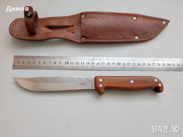 Български ловен нож от соца, снимка 2 - Ножове - 45452947