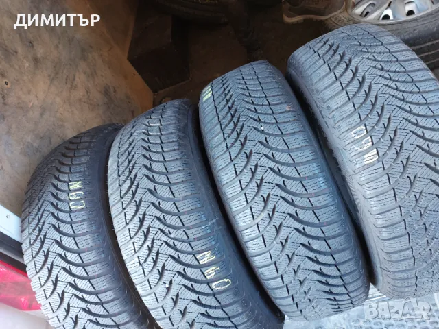 4бр.зимни гуми MICHELIN 225/60/16 98H DOT 0718, снимка 1 - Гуми и джанти - 48599392