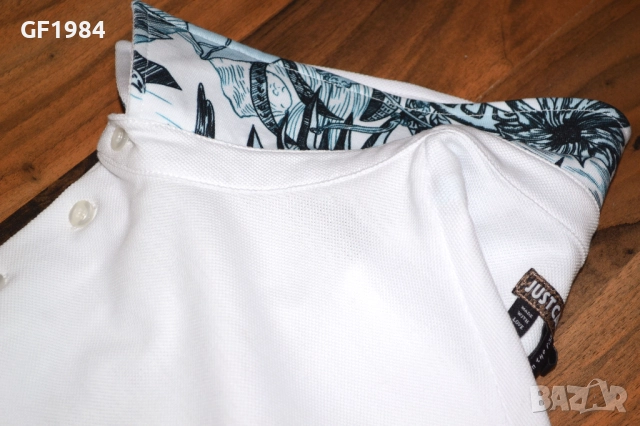 Just Cavalli - мъжка тениска, размер М, снимка 3 - Тениски - 52942162