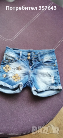 Къси дънкови панталонки