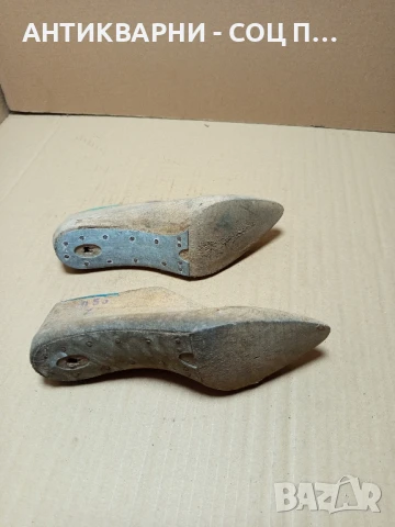 Комплект Стари Дървени Калъпи За Обувки., снимка 4 - Антикварни и старинни предмети - 51085747