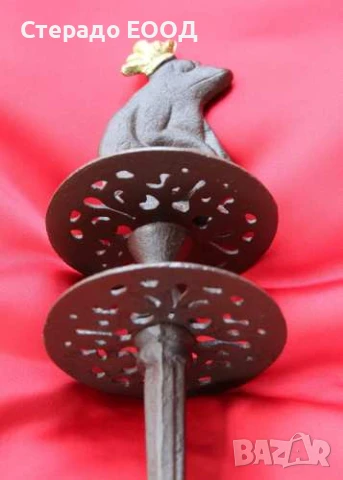 ЧУГУНЕН ВОДАЧ ЗА МАРКУЧ - ЖАБА С КОРОНА, снимка 2 - Напояване - 50702073