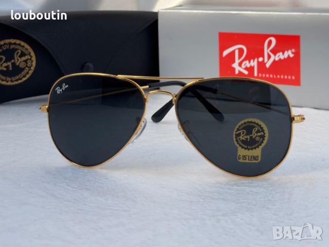 Ray-Ban RB3025 висок клас унисекс слънчеви очила Рей-Бан дамски мъжки минерално стъкло, снимка 11 - Слънчеви и диоптрични очила - 45313014