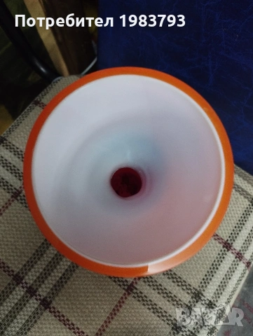 Ваза муранско стъкло на Carlo Muretti , снимка 4 - Вази - 54120788