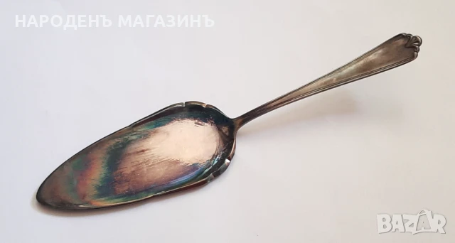 BSF - SOLINGEN – Немски прибор посребрена лопатка за торта прибори за хранене сервиз маса , снимка 2 - Други ценни предмети - 51378481