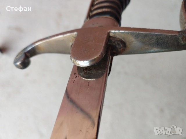 Немска сабя от вермахта., снимка 8 - Антикварни и старинни предмети - 52159998