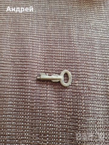 Стар метален ключ #22, снимка 3 - Колекции - 52630269