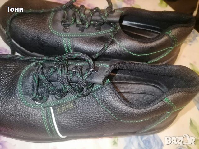 K Diver Нови Работни Мъжки Обувки Естествена Кожа 42 , снимка 4 - Ежедневни обувки - 45827967