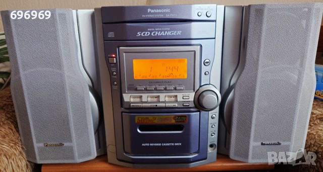 Panasonic SA-PM11 AM/FM 5 CD чейнджър !, снимка 4 - Аудиосистеми - 53269803