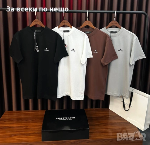 Amiri Мъжка Тениска👕Мъжка Блуза С Къс Ръкав - Различни Цветове Код Mens P.122, снимка 3 - Тениски - 53822041