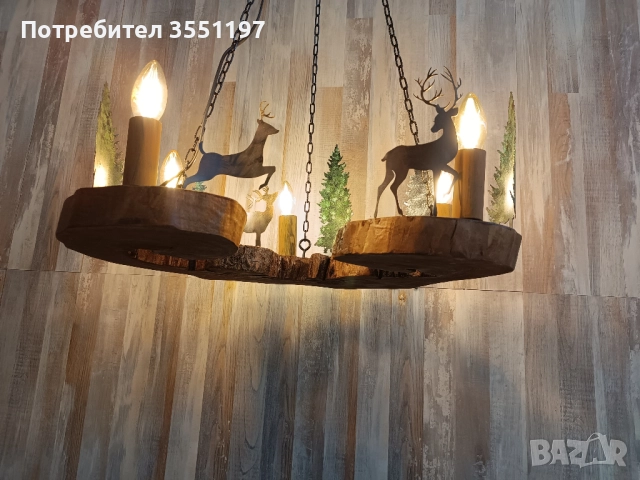 Висяща лампа за таван, снимка 8 - Лампи за таван - 52886636