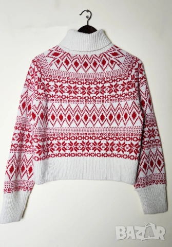 Пуловер House коледен, снимка 2 - Блузи с дълъг ръкав и пуловери - 54126578