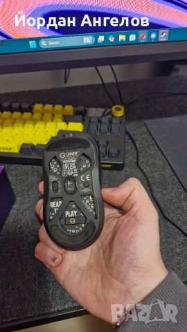 Мишка Lorgar MSA10W , снимка 5 - Клавиатури и мишки - 53120702