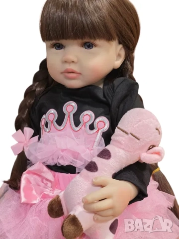 Реалистична кукла Реборн, Reborn бебе, реалистична кукла 55см, снимка 6 - Кукли - 52083055