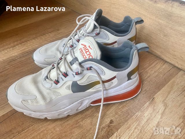 Сникърси Air Max 270 React Se CD6615 Сив, снимка 4 - Маратонки - 46231070