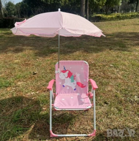 Детски сгъваем стол с чадър NS6332, снимка 2 - Други - 52040605
