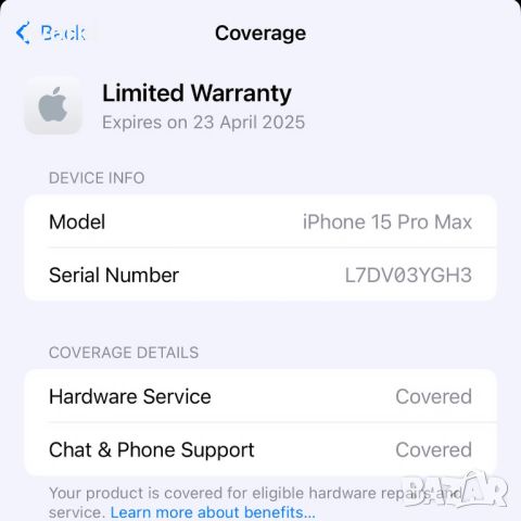 НОВ❗️ iPhone 15Pro Max ❗️лизинг от 84лв/м ❗️Black Titanium ❗️черен❗️ Гаранция!, снимка 3 - Apple iPhone - 45838317