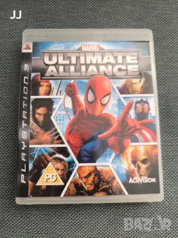 Marvel Ultimate Alliance игра за PS3 Марвел (Спайдърмен, Железния човек, Капитан Америка, Хълк), снимка 1 - Игри за PlayStation - 39408004