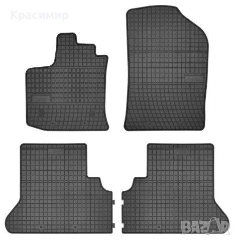 Гумени стелки за  Dacia Dockker 2012г, снимка 3 - Аксесоари и консумативи - 52810410
