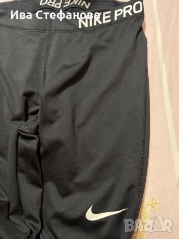 Нов спортен 100 % оригинал черен клин Nike nike Найк , снимка 4 - Клинове - 52484058