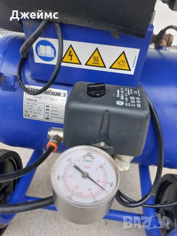 Двуглав компресор Metabo Elektra Beckum , снимка 10 - Компресори - 52659614