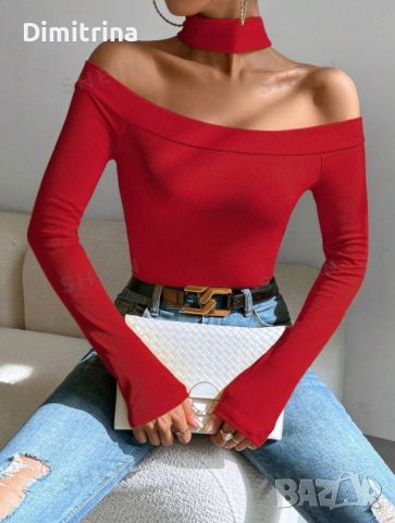 Дамска елегантна блуза, снимка 1 - Блузи с дълъг ръкав и пуловери - 45369553