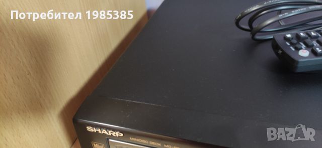 Мини диск Sharp md-r 2, снимка 3 - Декове - 45345621