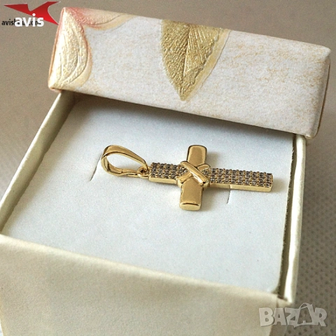 Висулка с 14К златно покритие 244717