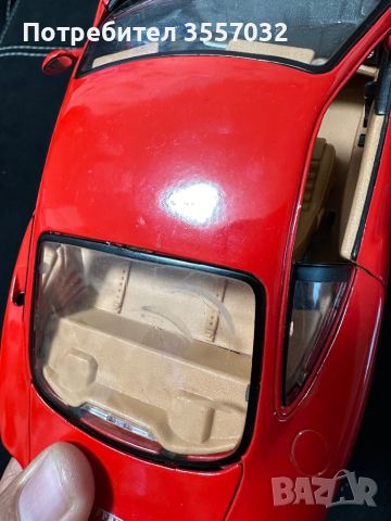 Ferrari 550 marranello 1:18 Maisto , снимка 5 - Коли, камиони, мотори, писти - 45751775