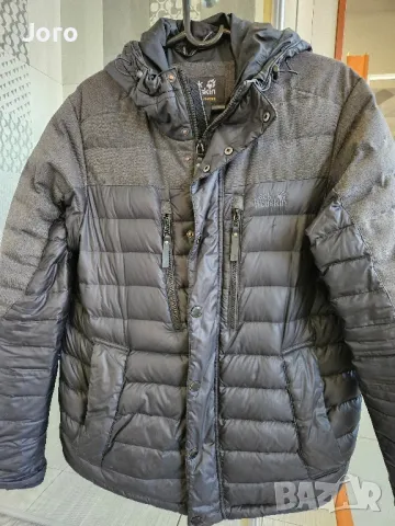 зимно мъжко яке jack wolfskin down night quality размер 48 м, снимка 4 - Якета - 49361277