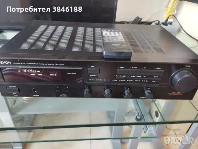 Denon DRA345R, снимка 1 - Ресийвъри, усилватели, смесителни пултове - 47334669