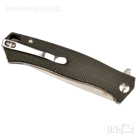 Сгъваем нож Dulotec K251-BK - дръжка от Micarta и D2 инструментална стомана, снимка 4 - Ножове - 45007425