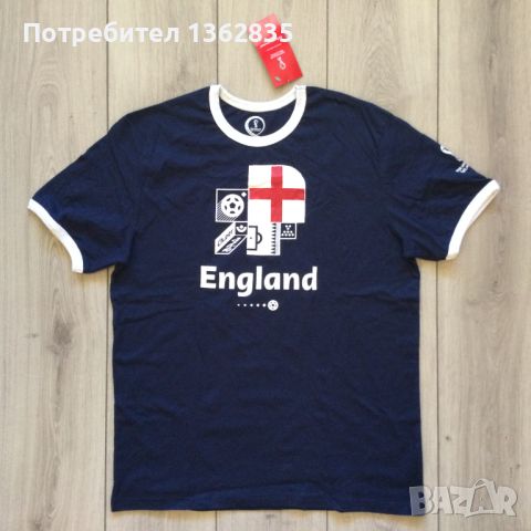 за феновете на Английския Национален отбор по футбол тениска размер L, снимка 1 - Спортни дрехи, екипи - 45219670