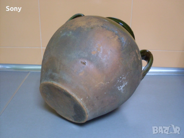 Стар керамичен съд- "Делва"., снимка 5 - Антикварни и старинни предмети - 53663508