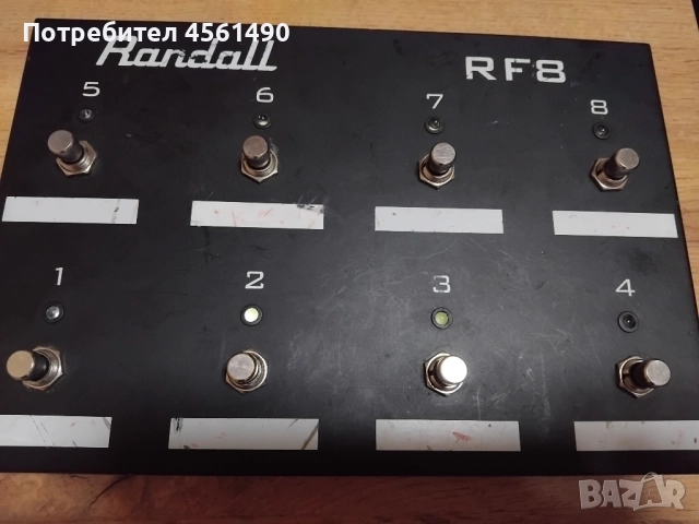 Footswitch controller Randall RF8