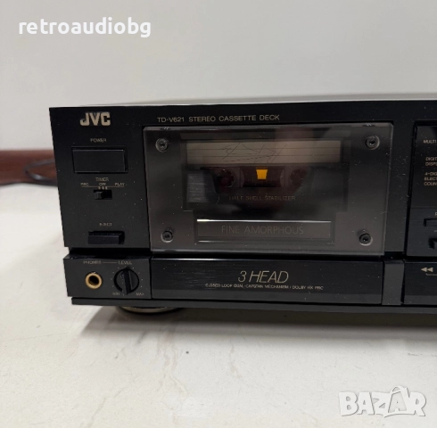 🔉Висококачествен триглав дек JVC TD-V621 - Made in Japan🔉, снимка 3 - Декове - 52263923