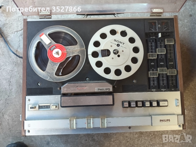 Магнетофон Philips 4307, снимка 3 - Други - 52778064
