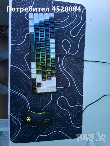 Продавам мишка и клавиатура HXSJ с подложка., снимка 6 - Клавиатури и мишки - 53694429