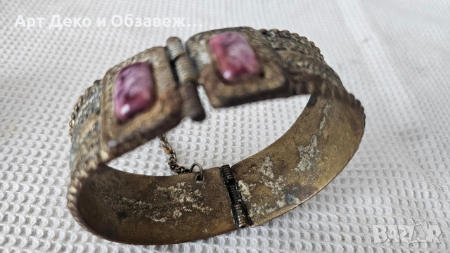 Стари бронзови гривни, снимка 5 - Гривни - 53184769