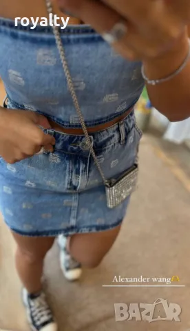 Alexander Wang деним комплект 