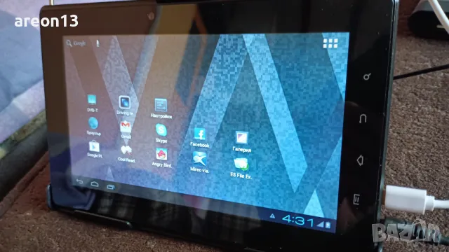 Таблет с DVB-T2 тунер/ефирна телевизия , снимка 15 - Телевизори - 49723313