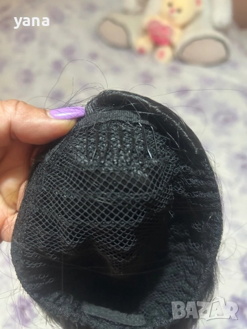 Естествена опашка -200 гр-70 см, снимка 5 - Аксесоари за коса - 52916902