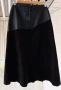 Луксозна кожена пола MORGAN GARMENTS рядък модел, снимка 7
